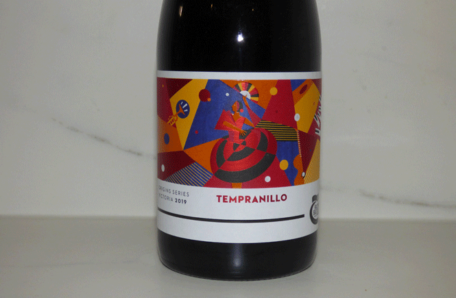 A bottle of Tempranillo wine by Brown Brothers